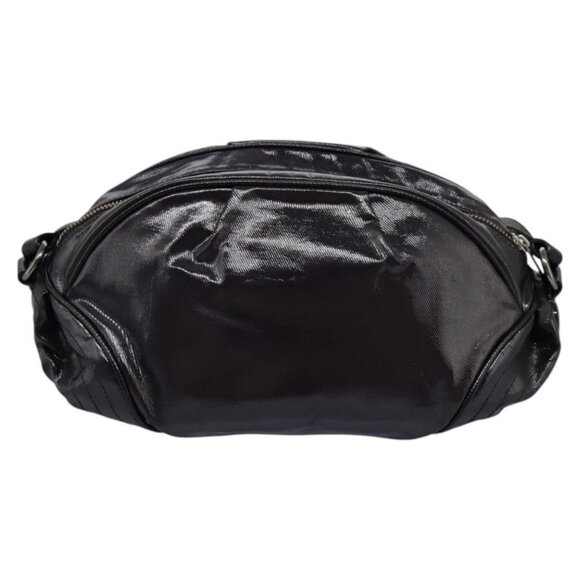 BURBERRY Blue Label Shoulder Bag Enamel Purple Auth ti2877 - Picture 3 of 16